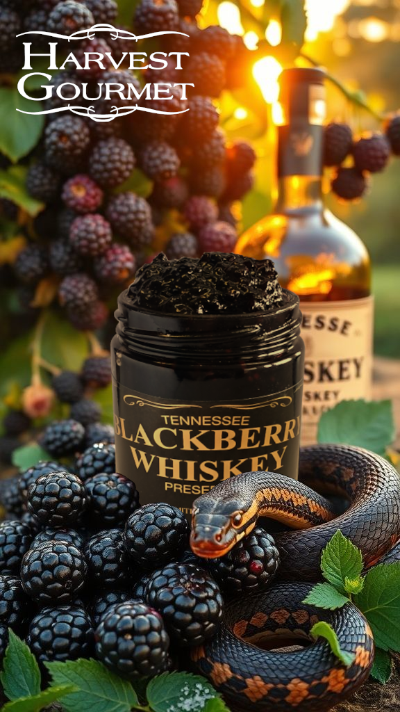 Blackberry Whiskey Preserves